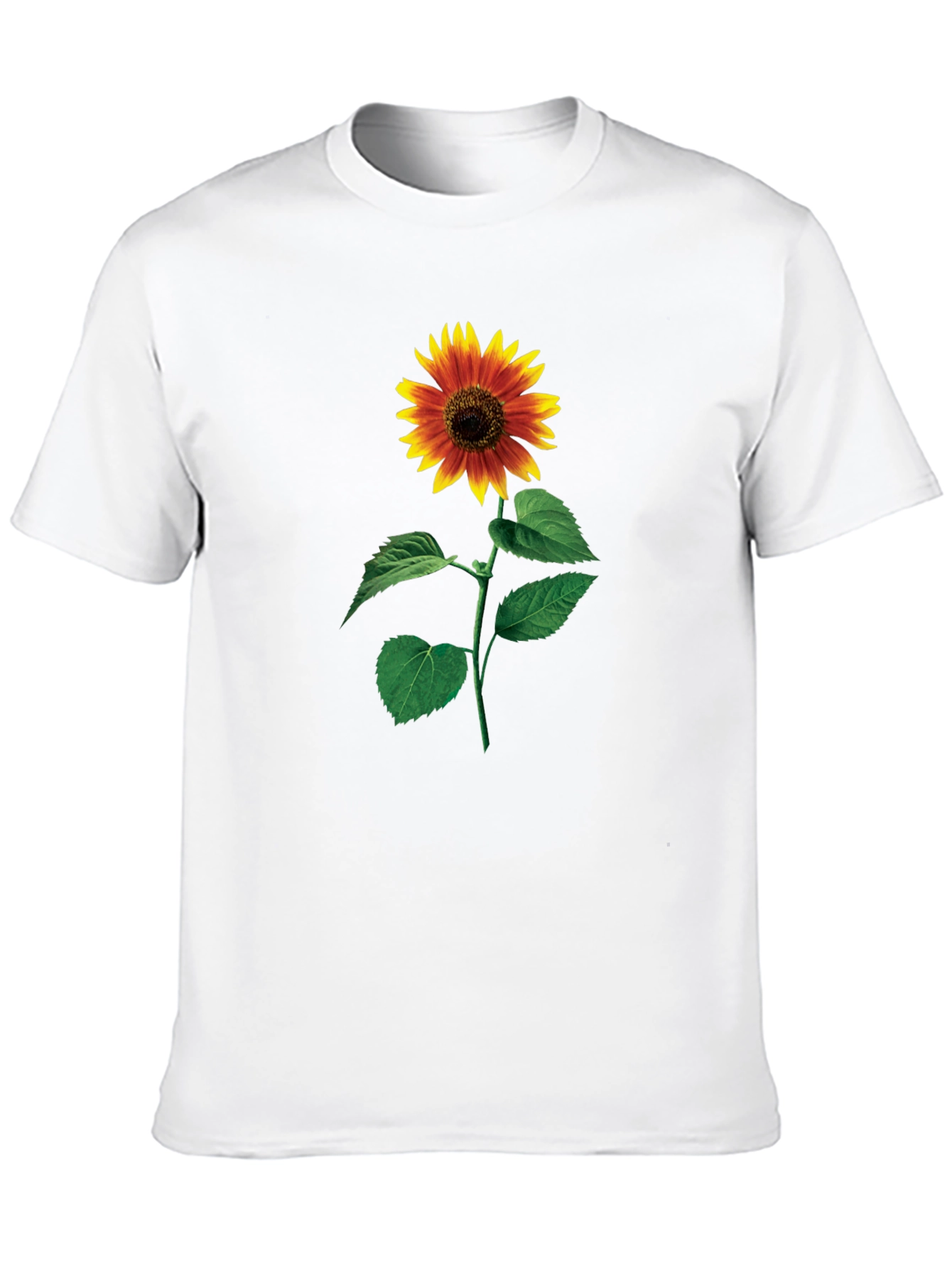Sunflower Graphic Black T-Shirt