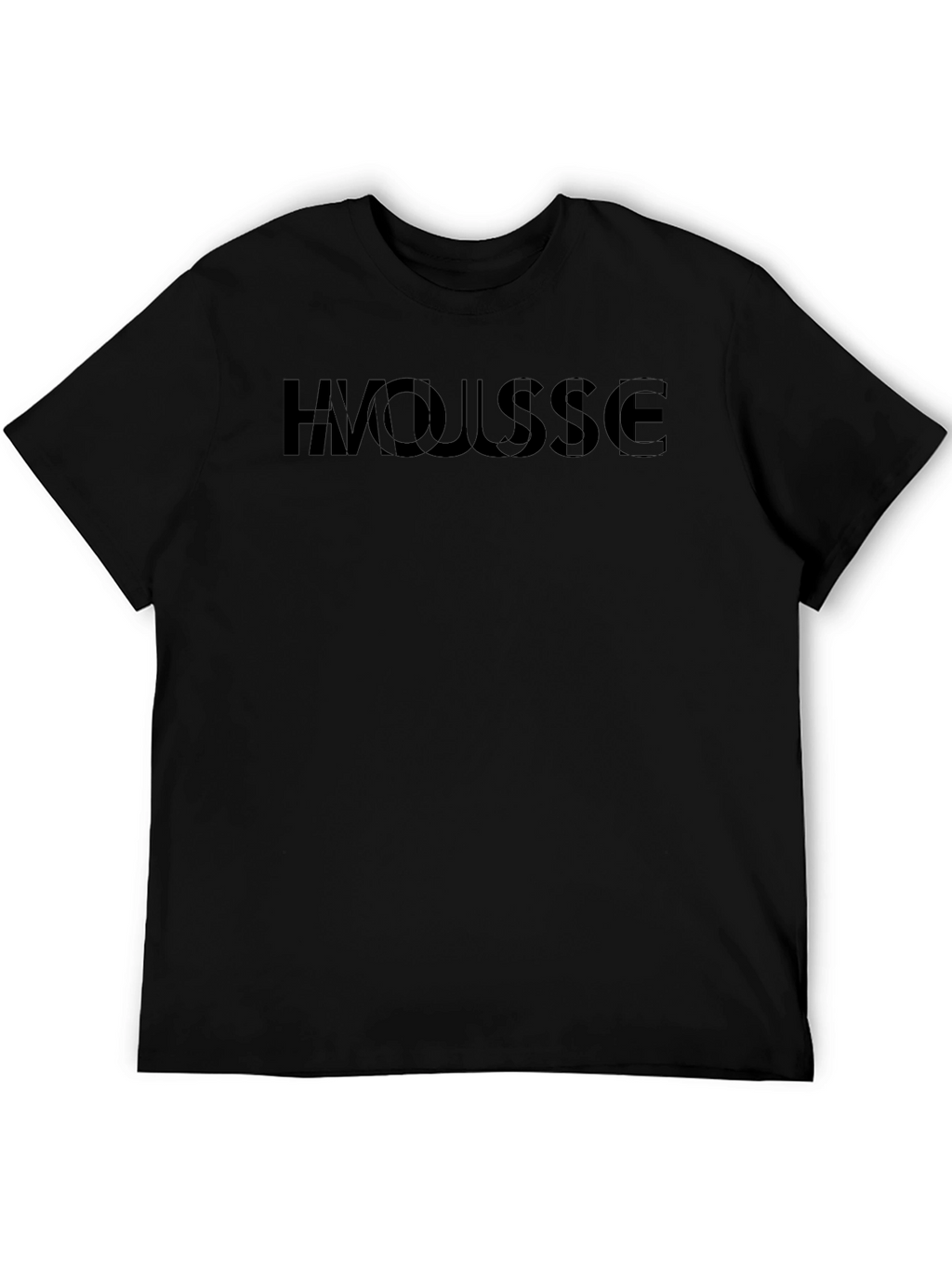 HVMOUSSE Black T-Shirt: Modern Streetwear
