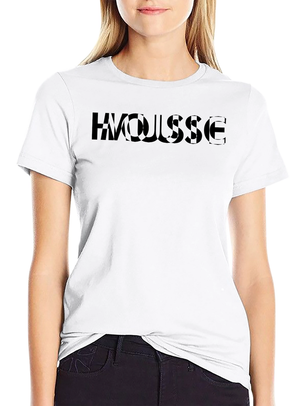 HVMOUSSE Black T-Shirt: Modern Streetwear