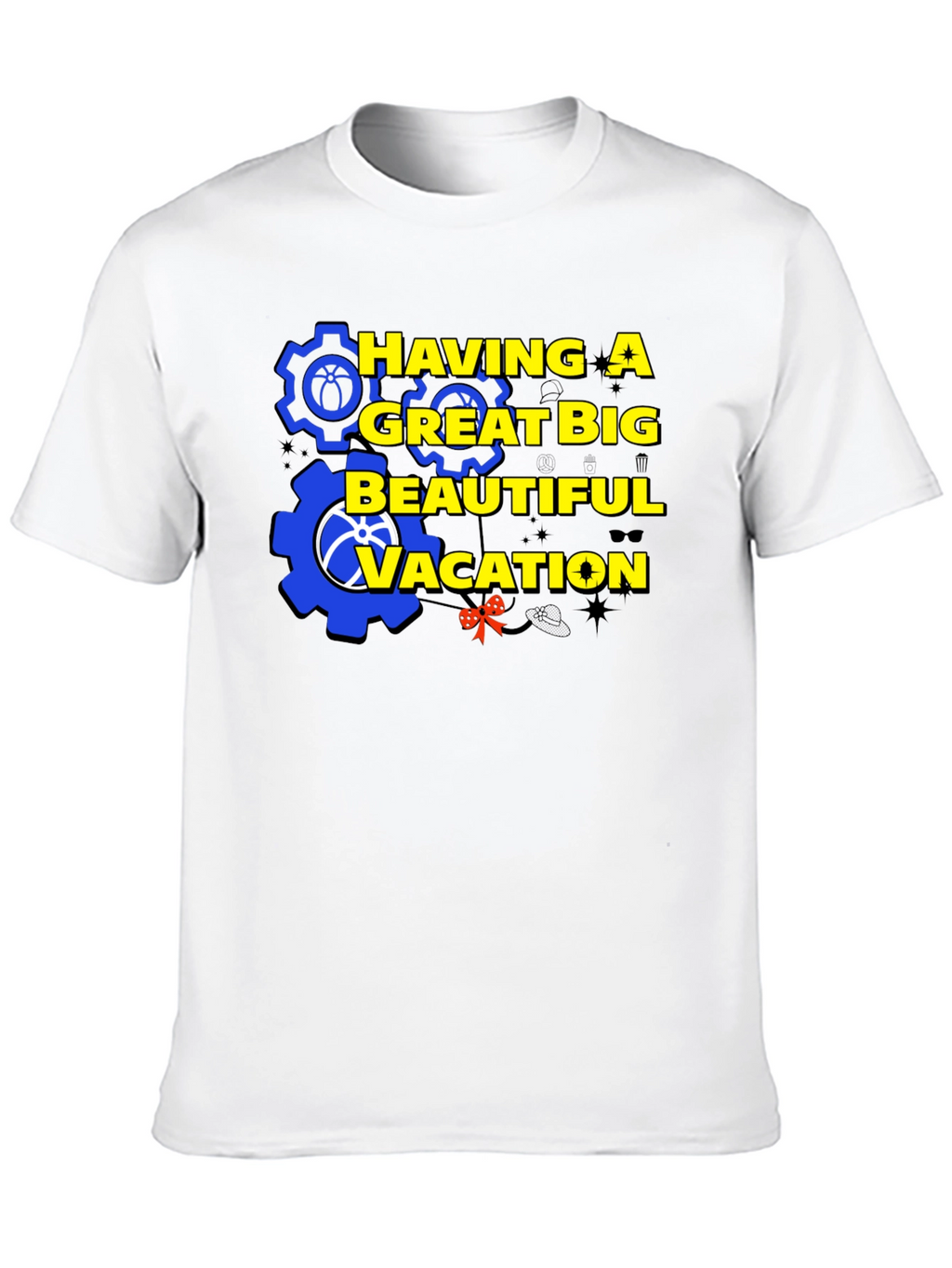 Having A Great Big Beautiful Vacation Graphic T-Shirt