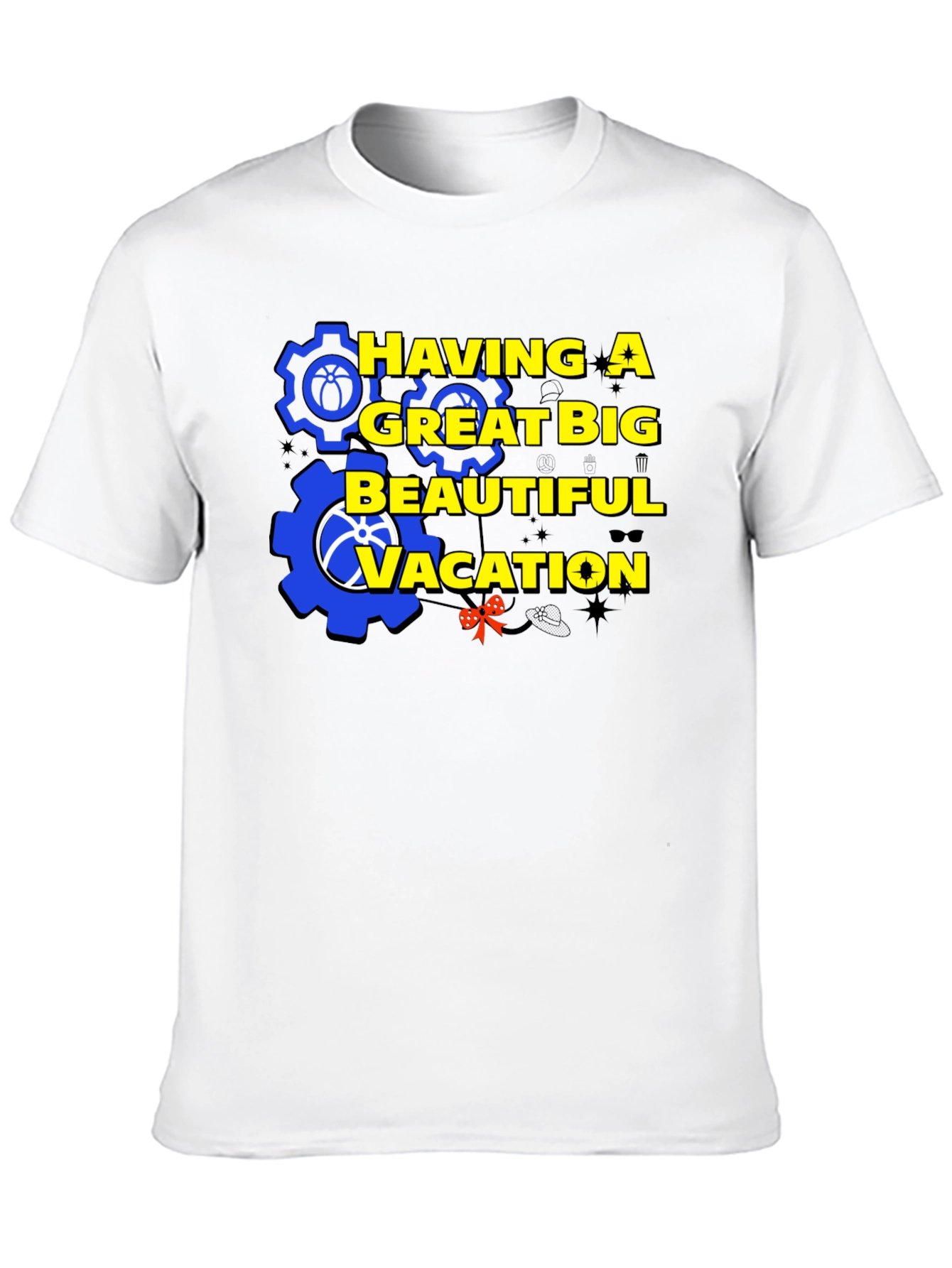 Having A Great Big Beautiful Vacation Graphic T-Shirt