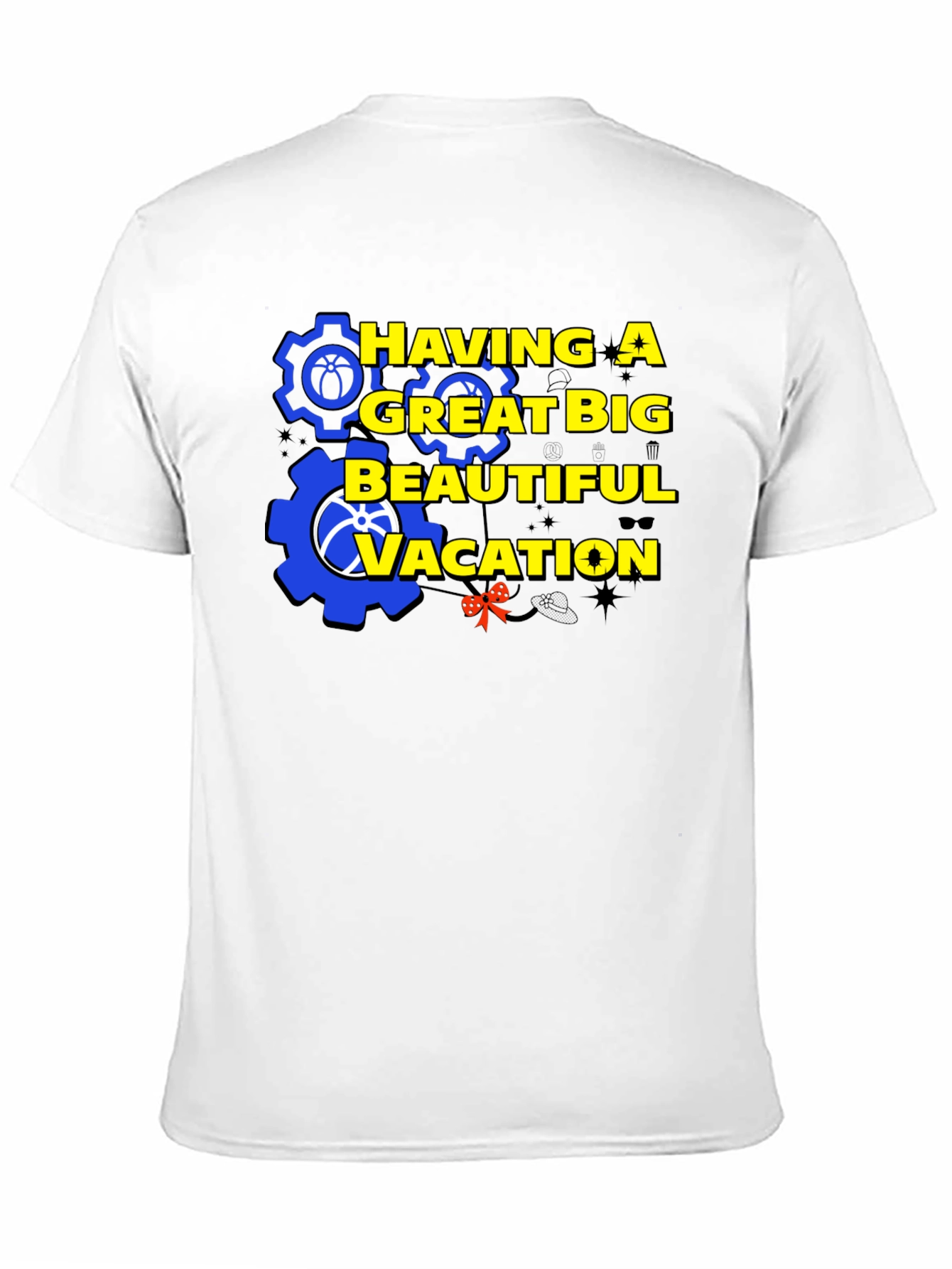 Having A Great Big Beautiful Vacation Graphic T-Shirt