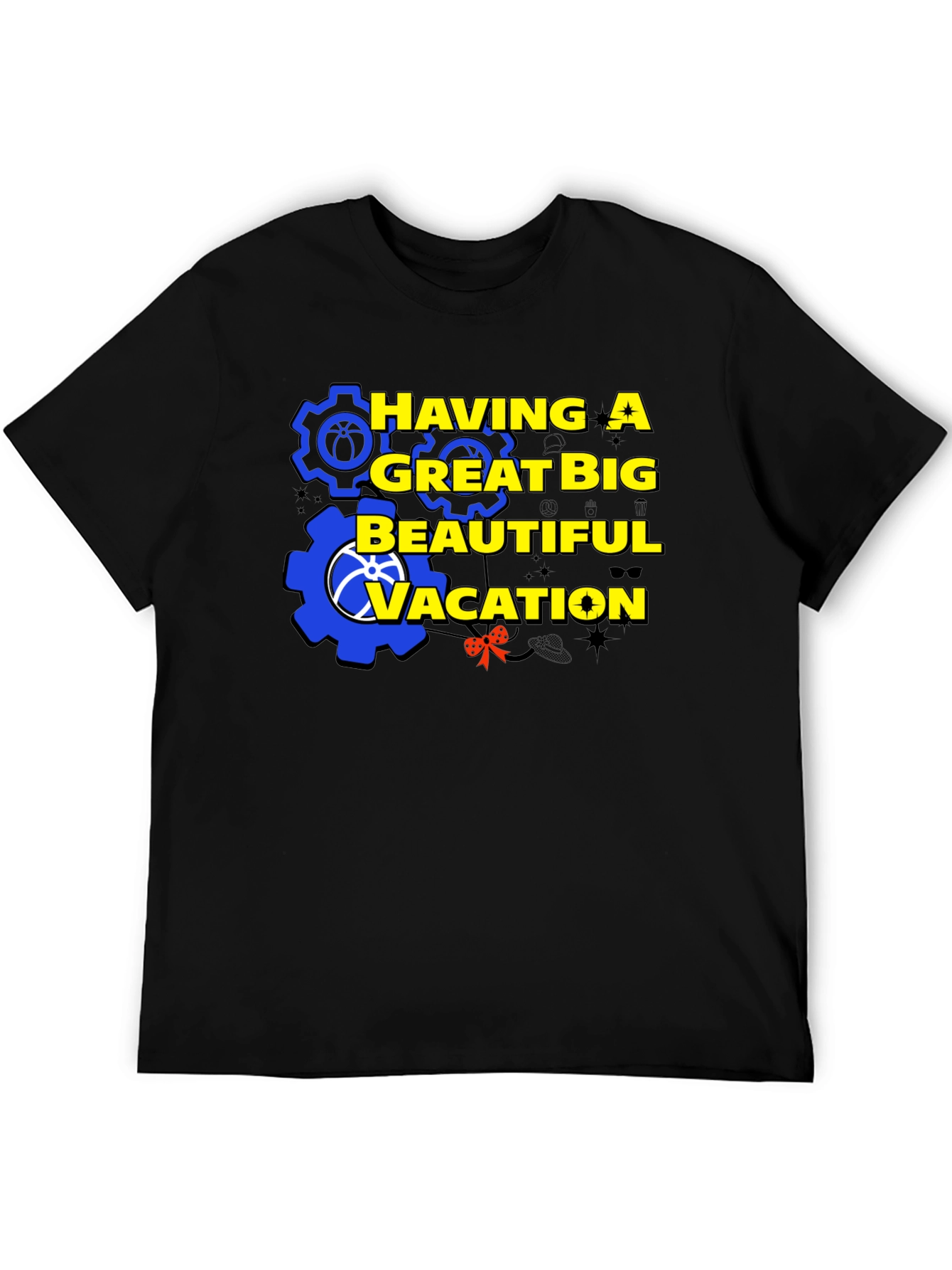 Having A Great Big Beautiful Vacation Graphic T-Shirt