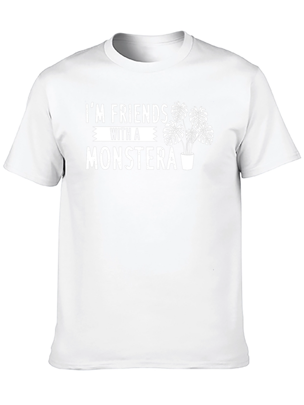 Im Friends With a Monstera T-Shirt Plant Lover