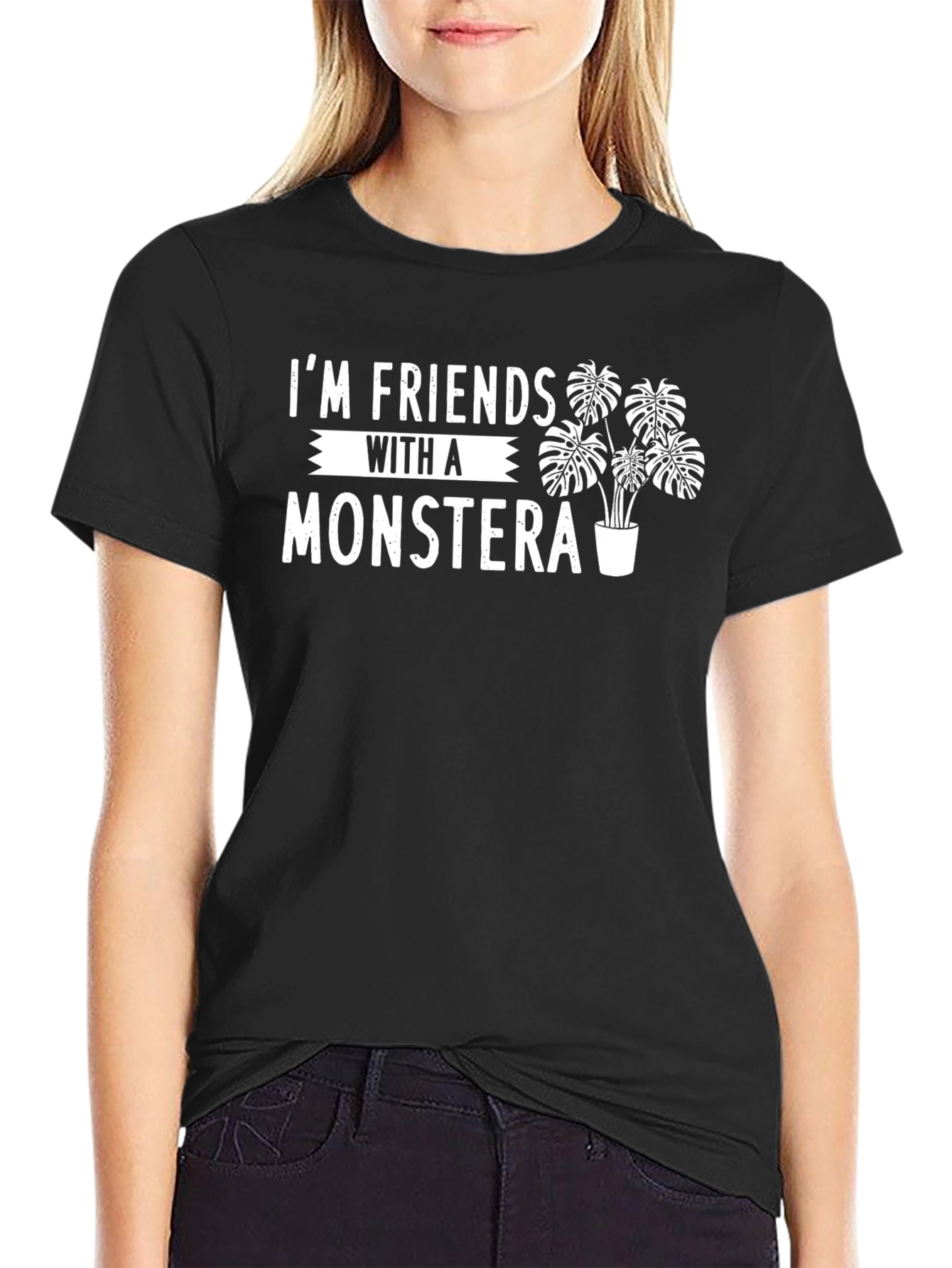 Im Friends With a Monstera T-Shirt Plant Lover