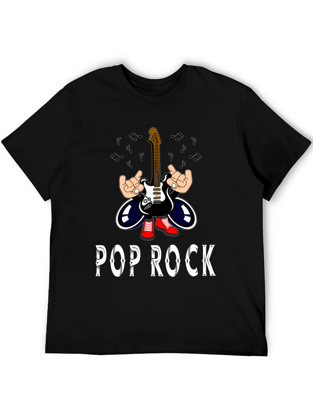 Pop Rock Graphic Tee - Music Lover T-Shirt