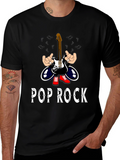 Pop Rock Graphic Tee - Music Lover T-Shirt