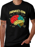 Pharmacists Brain T-Shirt - Funny Medical Tee