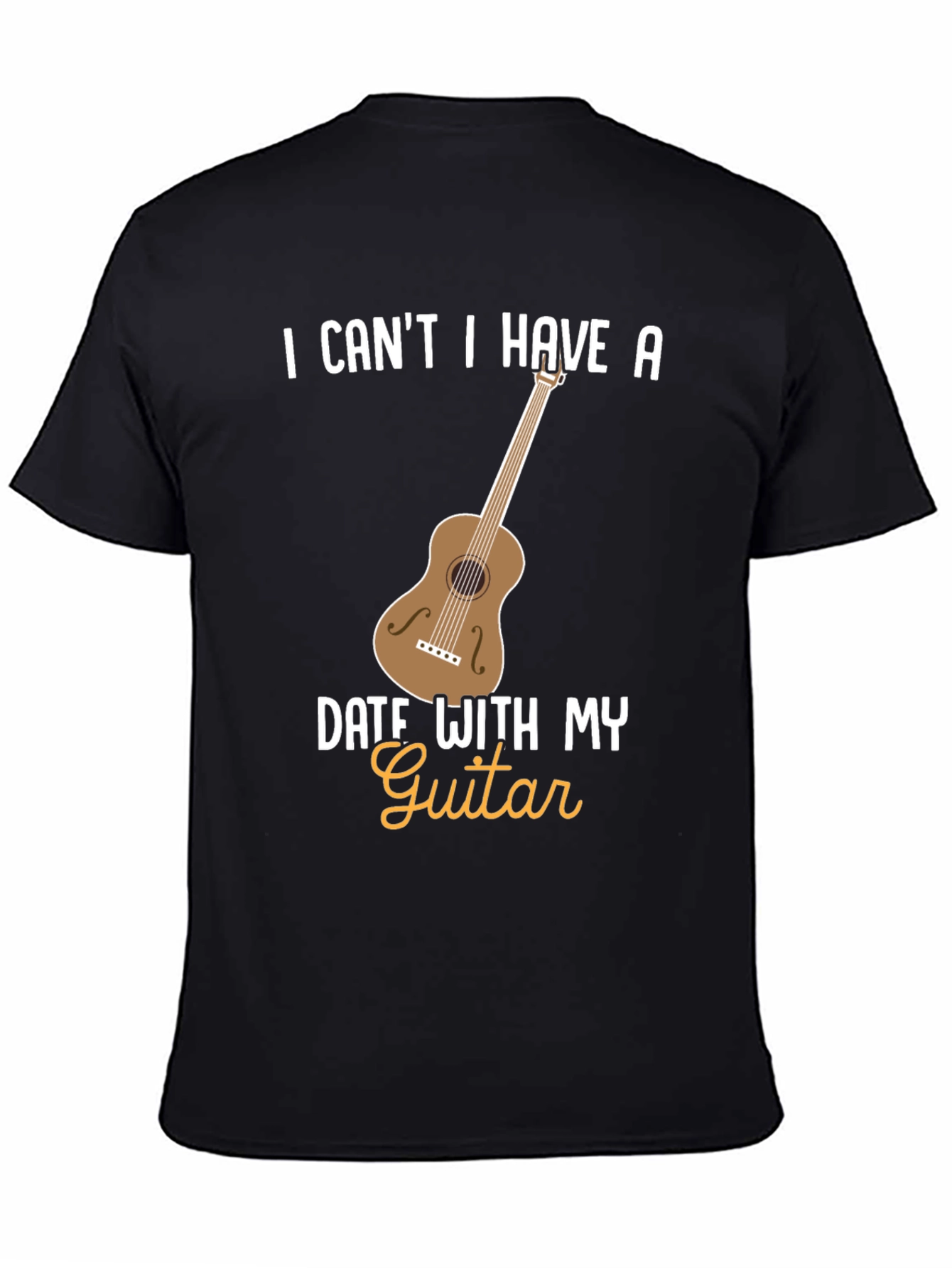 Funny Guitar Date T-Shirt