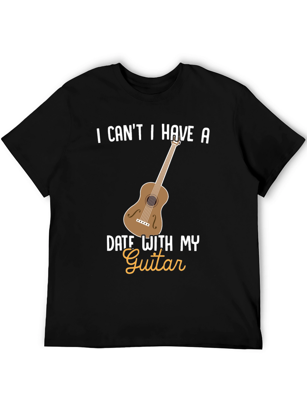 Funny Guitar Date T-Shirt