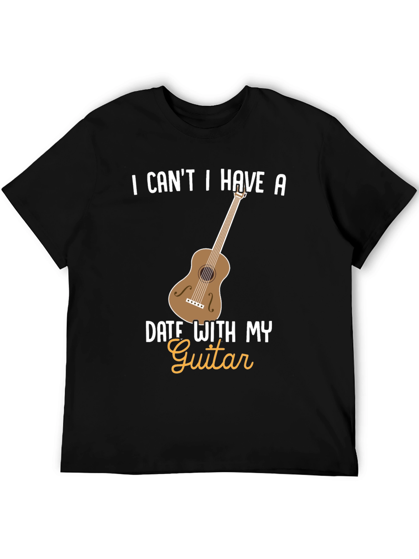Funny Guitar Date T-Shirt