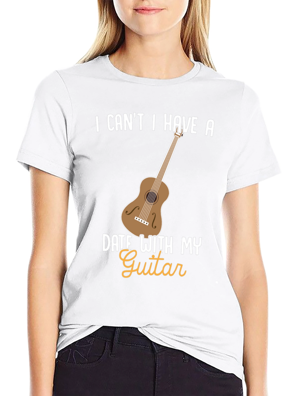 Funny Guitar Date T-Shirt