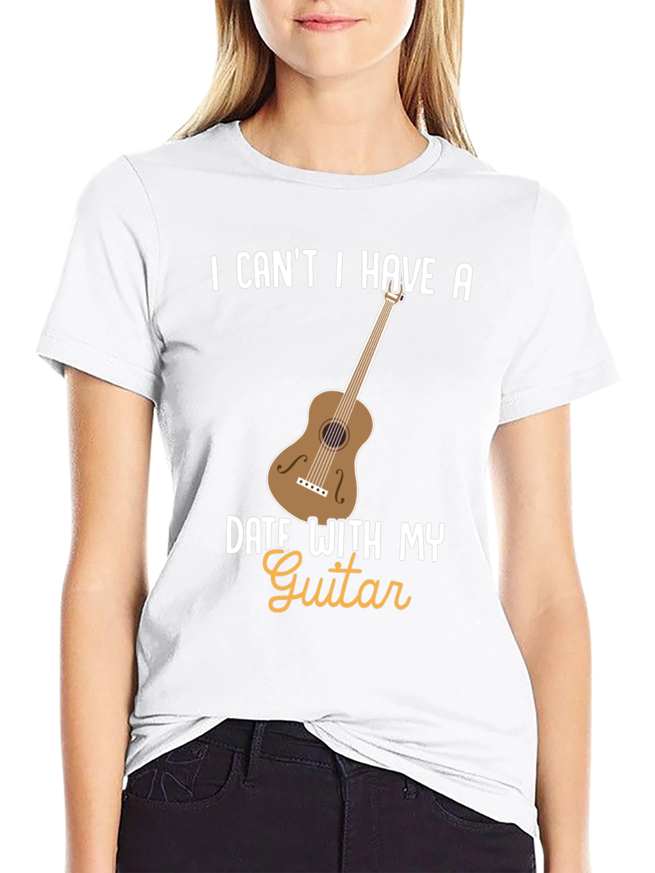 Funny Guitar Date T-Shirt