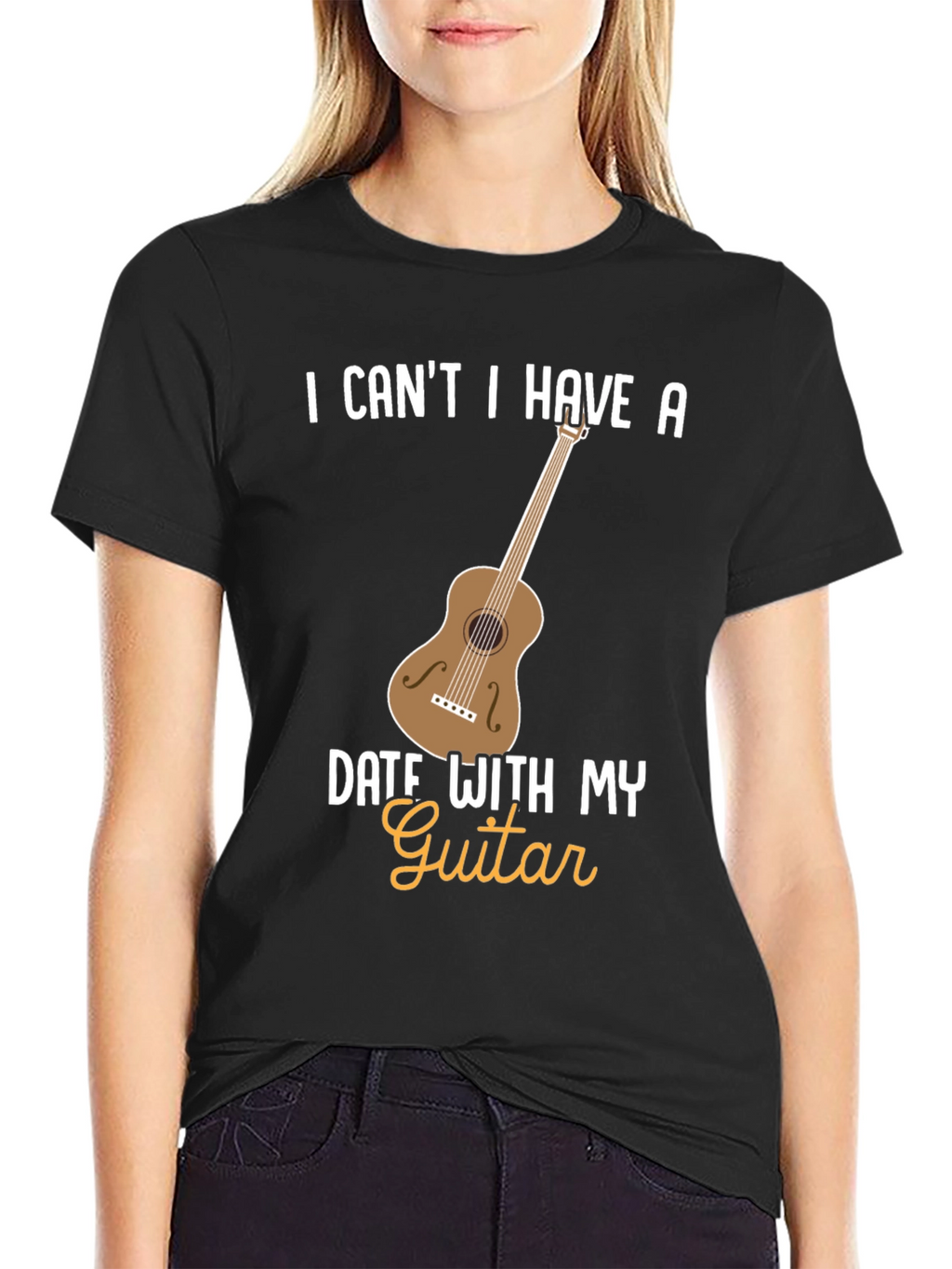 Funny Guitar Date T-Shirt