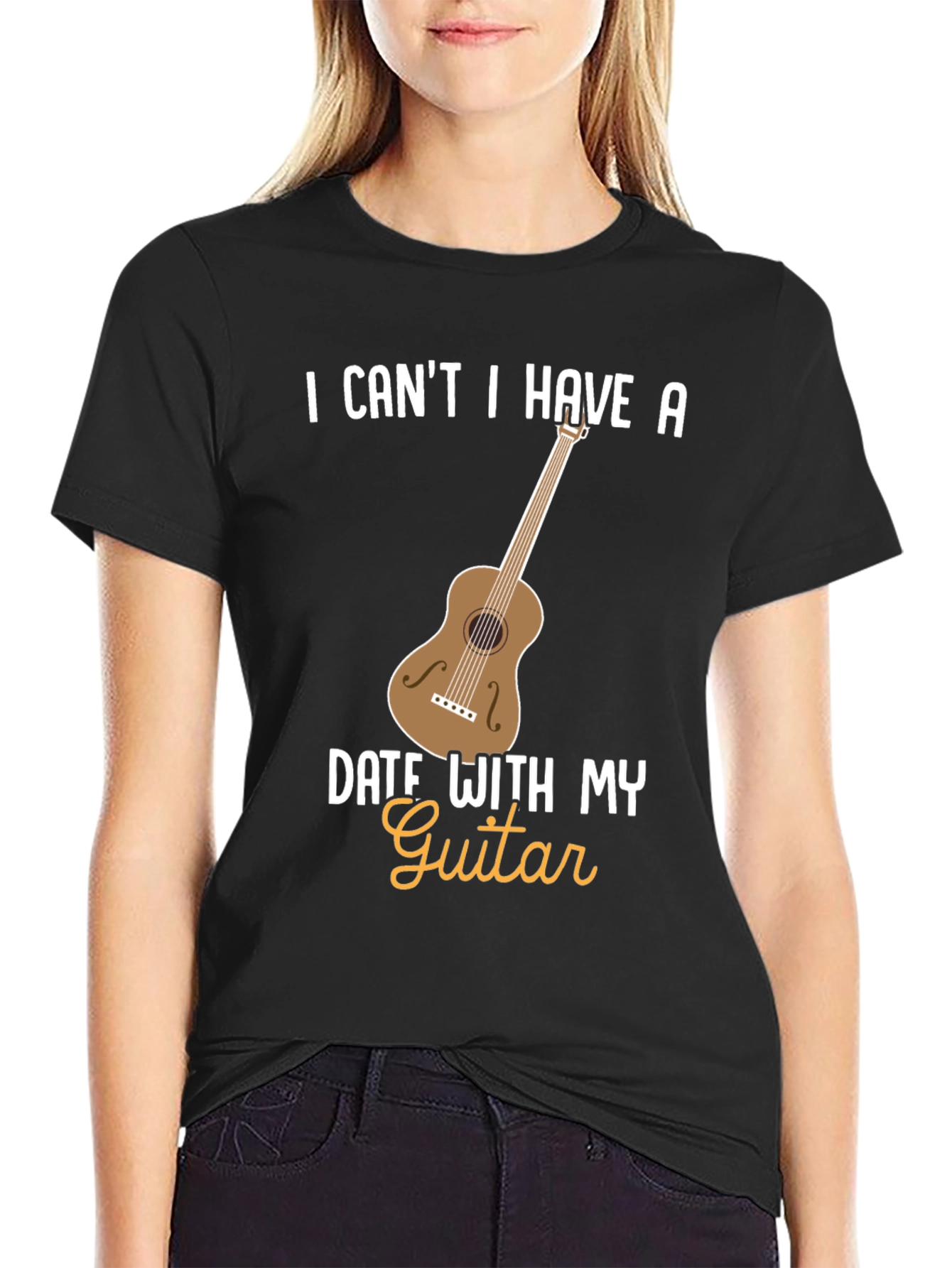 Funny Guitar Date T-Shirt