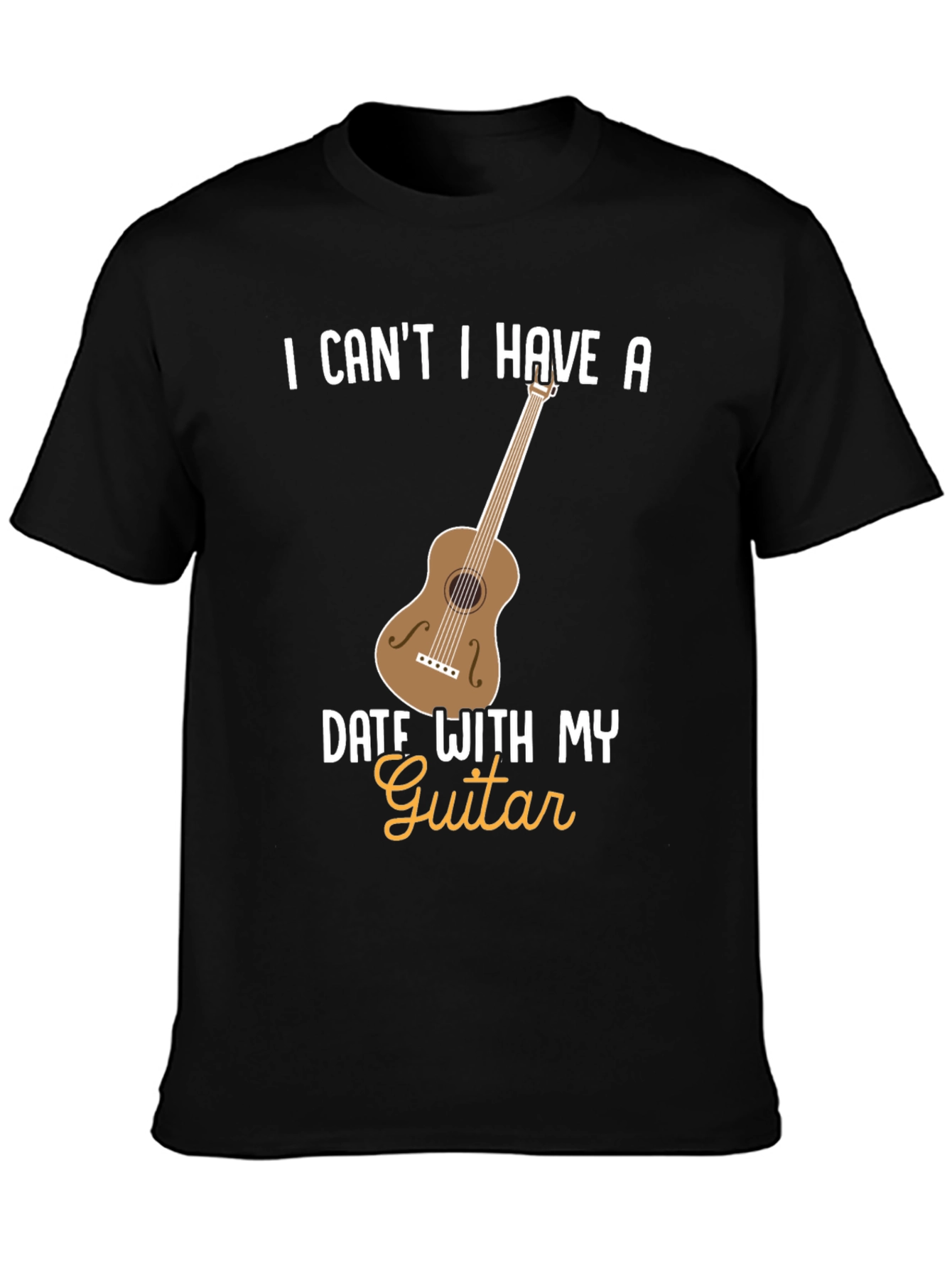 Funny Guitar Date T-Shirt