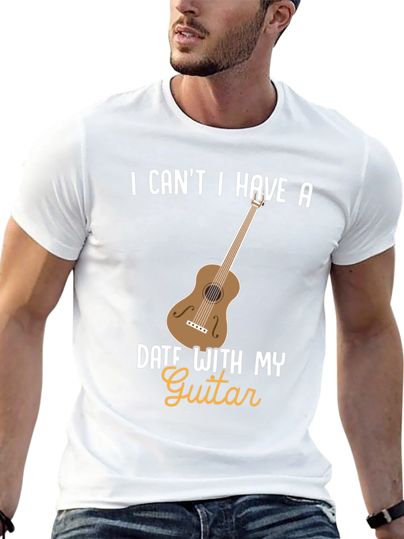 Funny Guitar Date T-Shirt