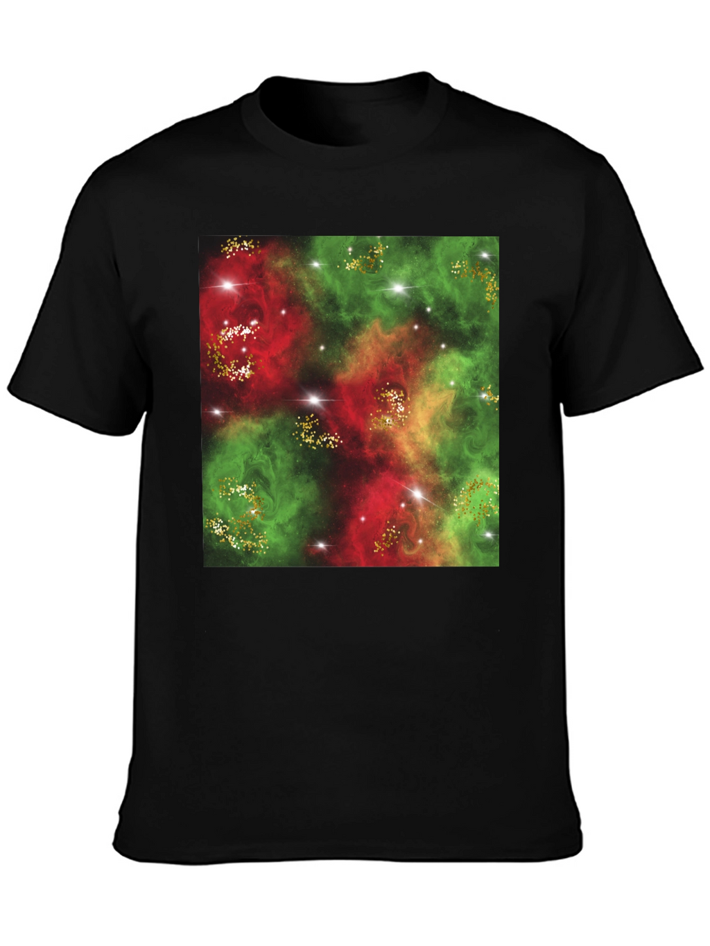 Nebula Glitter T-Shirt - Galaxy Sparkle Tee