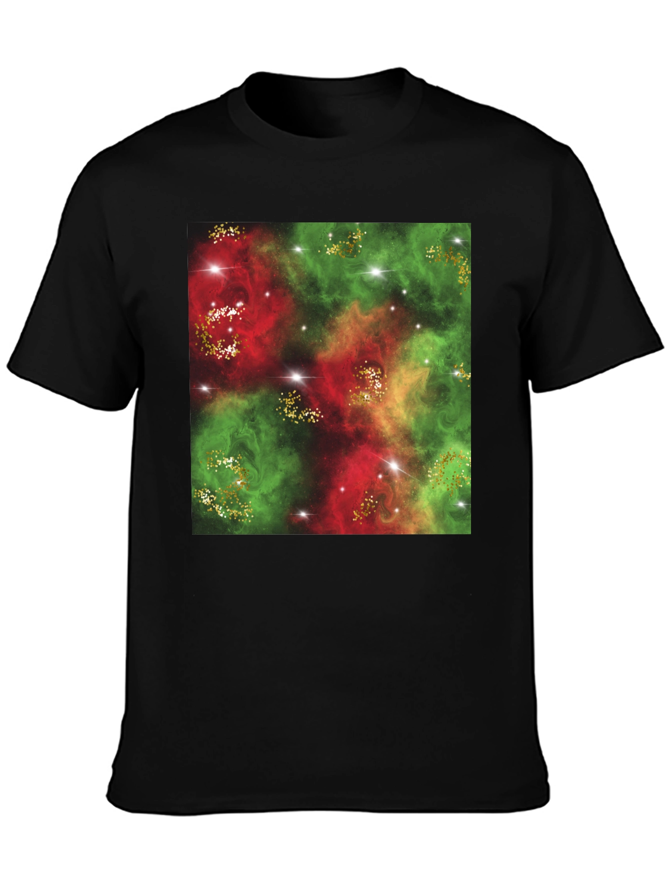Nebula Glitter T-Shirt - Galaxy Sparkle Tee