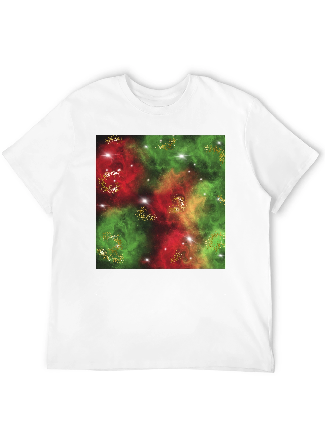 Nebula Glitter T-Shirt - Galaxy Sparkle Tee
