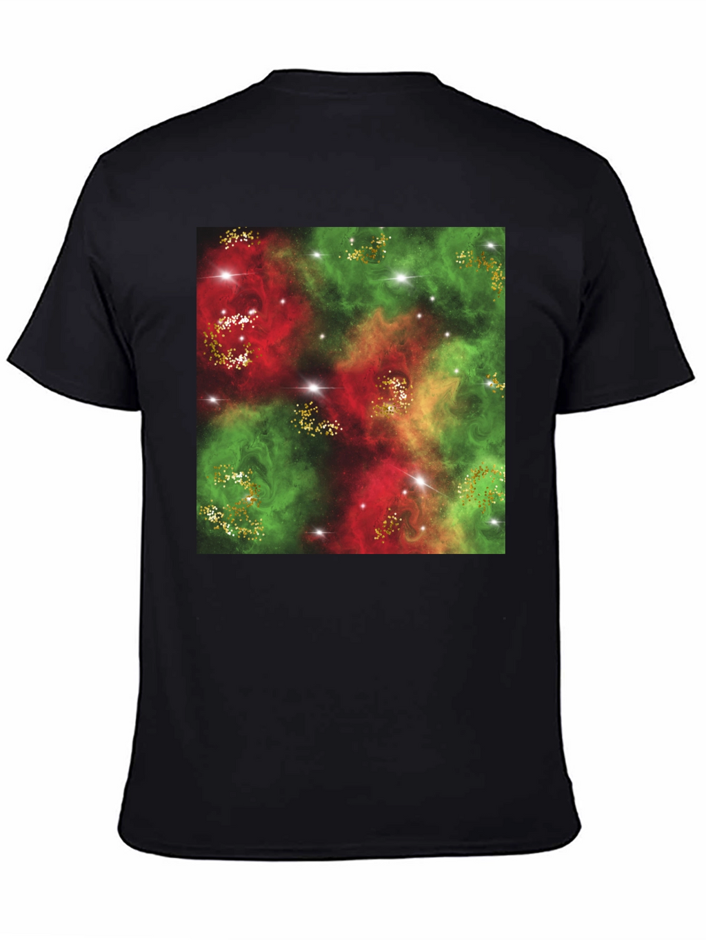 Nebula Glitter T-Shirt - Galaxy Sparkle Tee