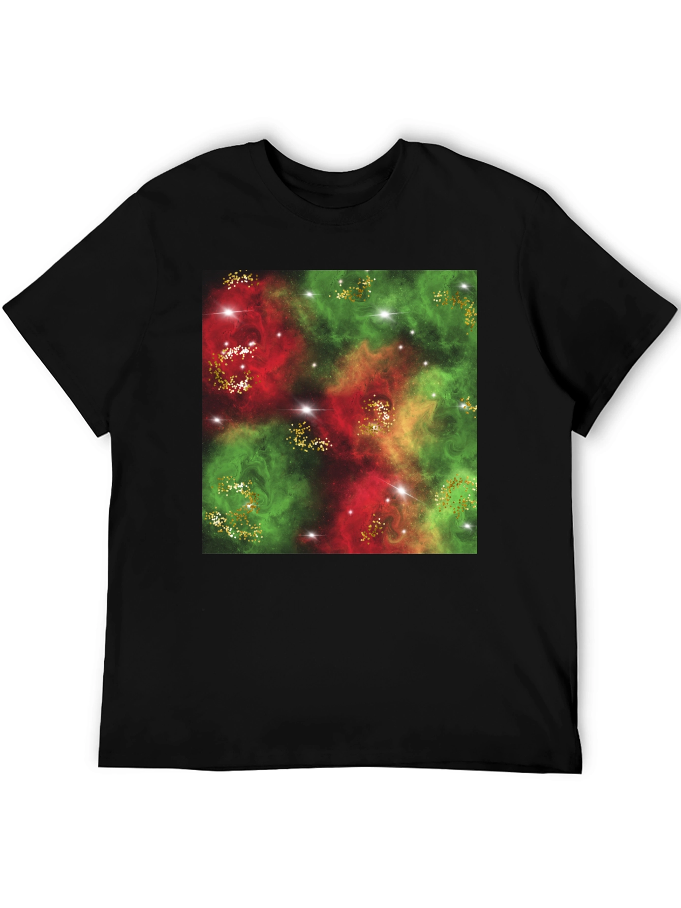 Nebula Glitter T-Shirt - Galaxy Sparkle Tee