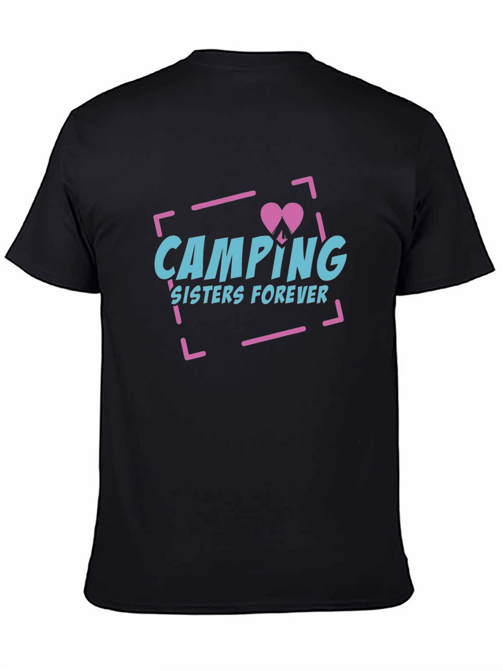 Camping Sisters Forever Graphic T-Shirt