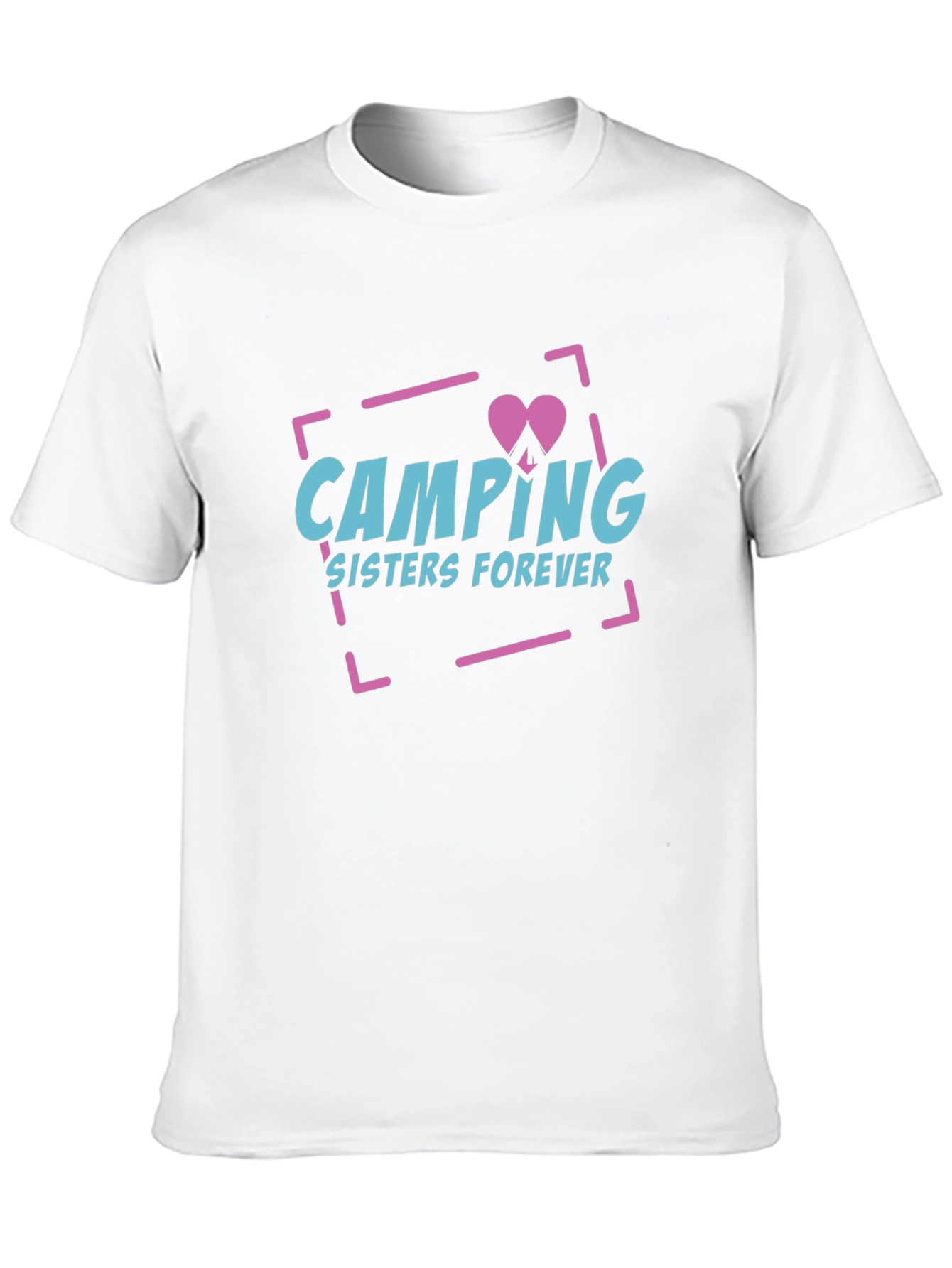 Camping Sisters Forever Graphic T-Shirt