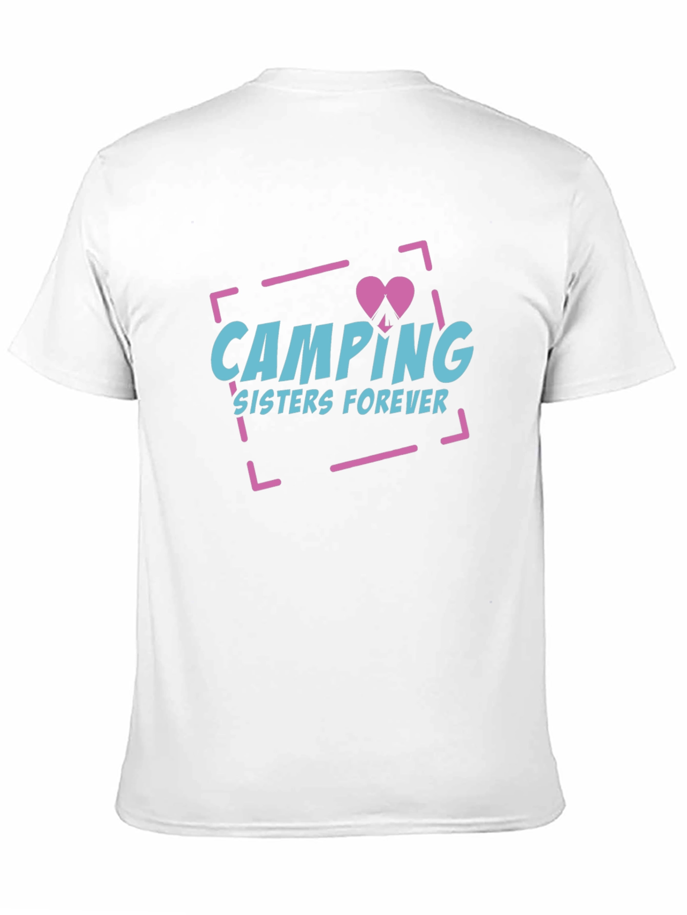 Camping Sisters Forever Graphic T-Shirt