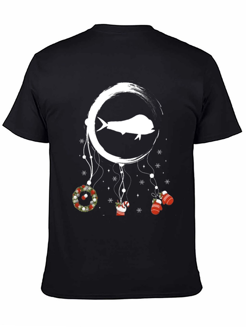 Christmas Fishing T-Shirt