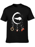 Christmas Fishing T-Shirt