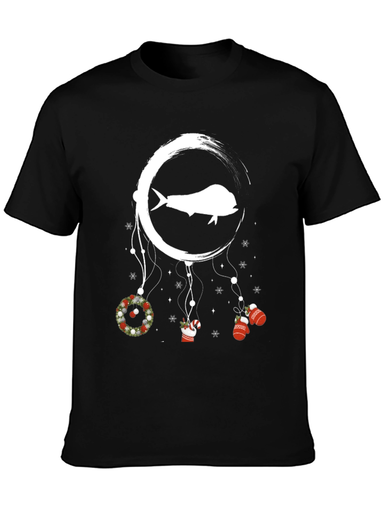 Christmas Fishing T-Shirt
