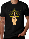 Fingers Crossed Graphic Tee - Unisex