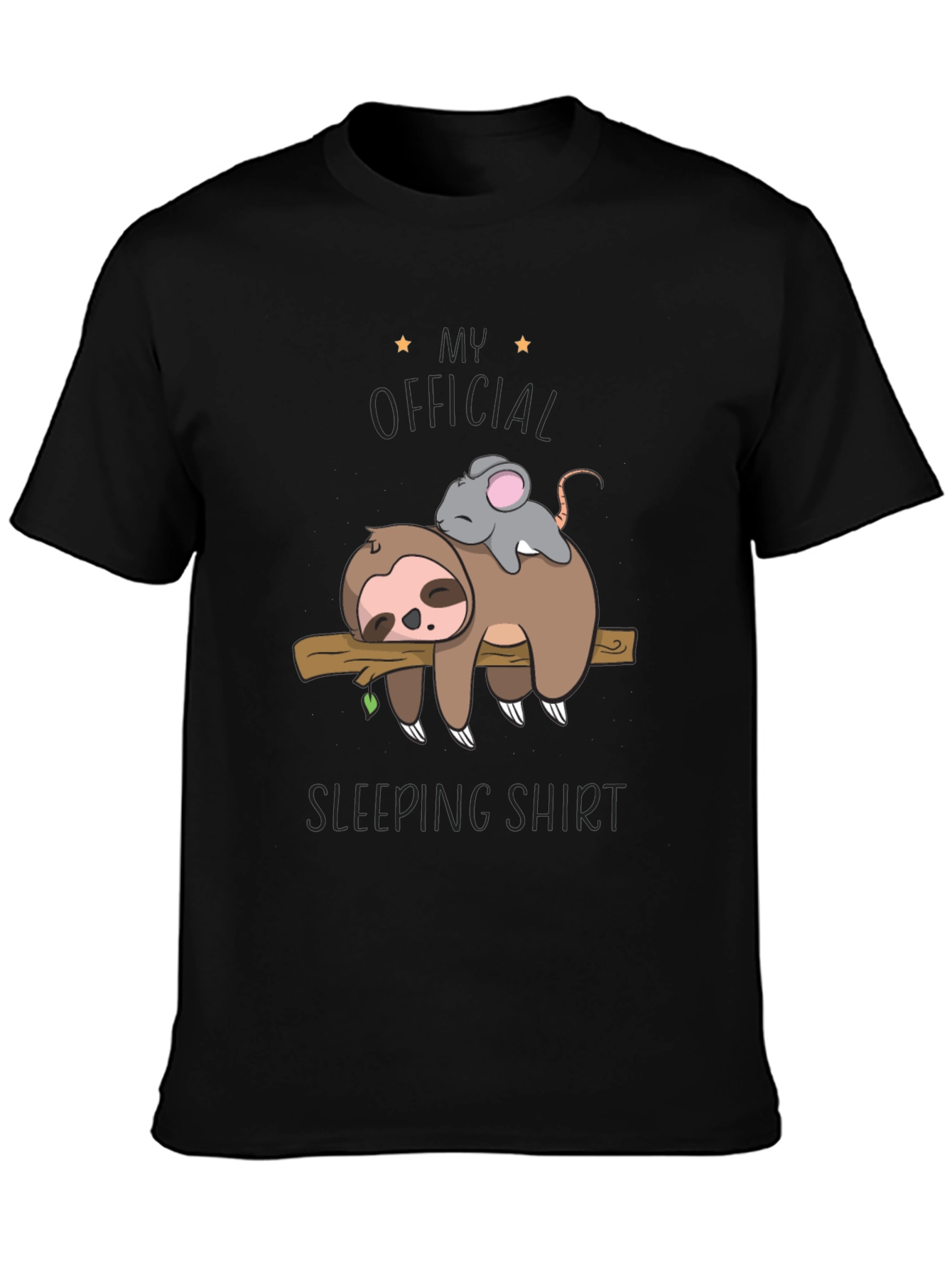 Sloth and Mouse Sleeping Shirt - Official Sleepwear