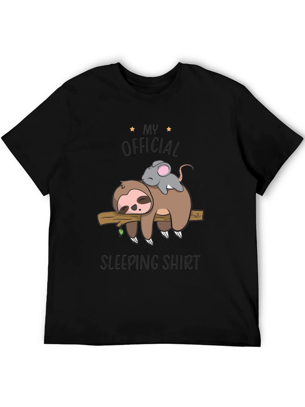 Sloth and Mouse Sleeping Shirt - Official Sleepwear