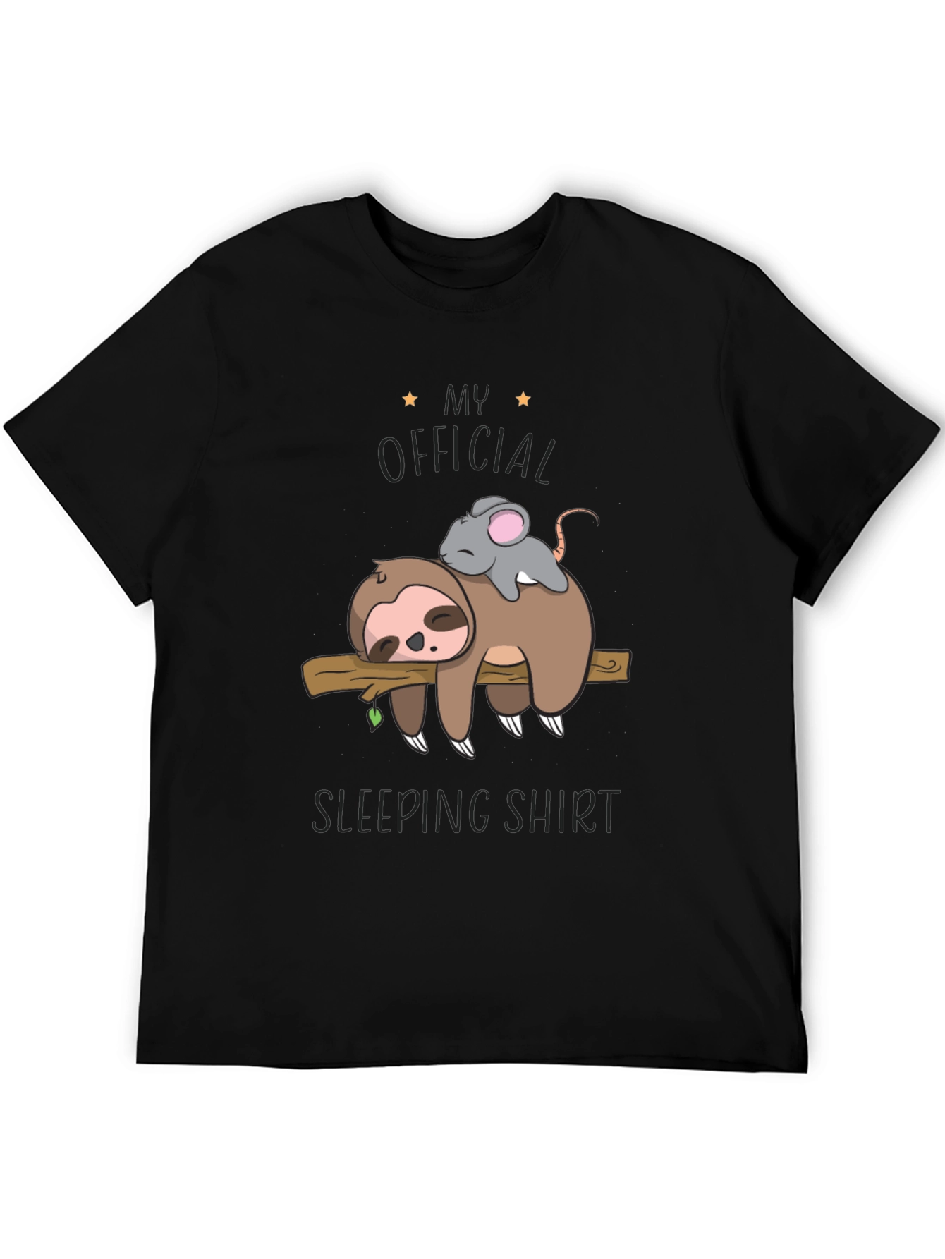 Sloth and Mouse Sleeping Shirt - Official Sleepwear