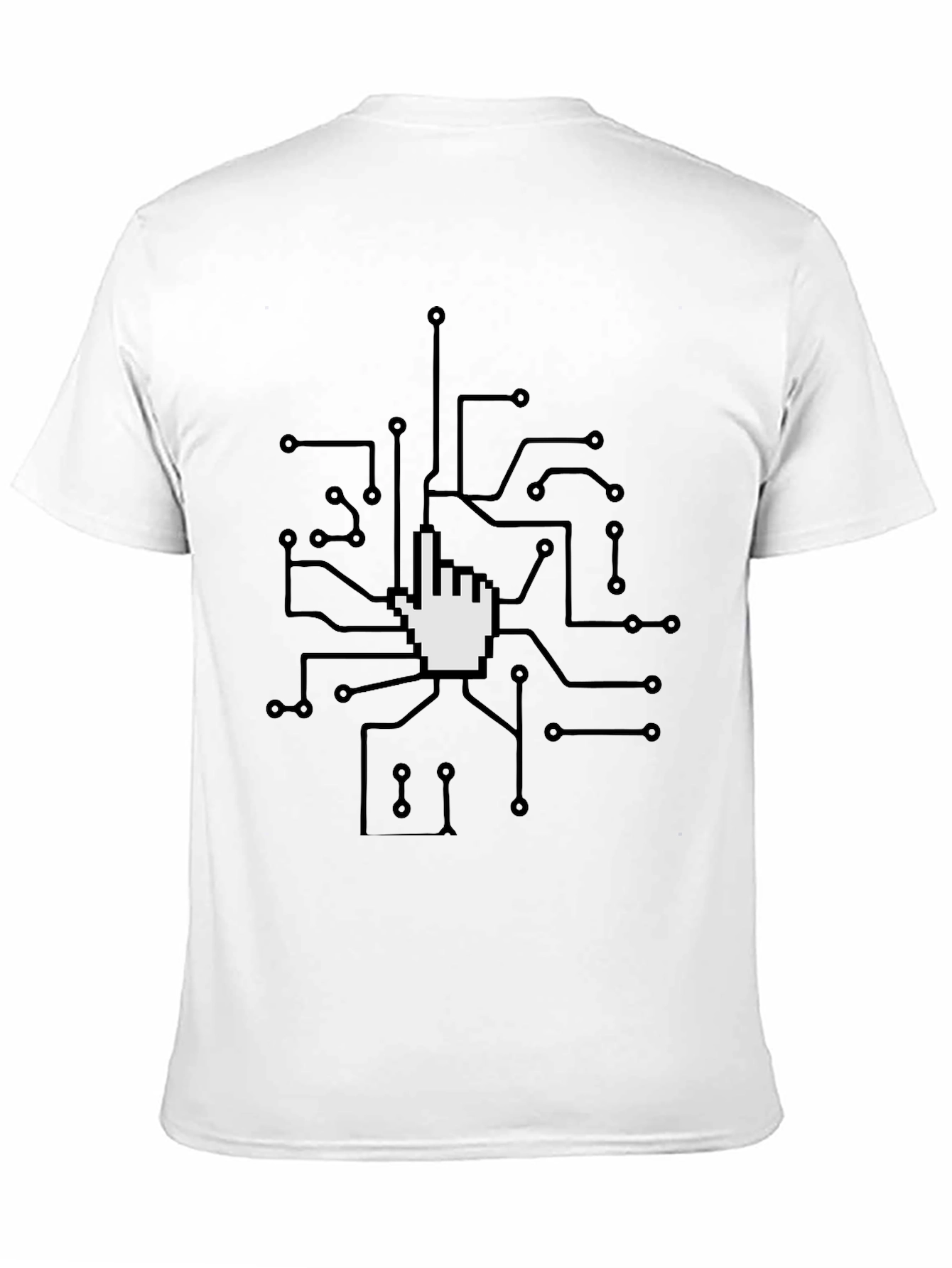 Tech Circuit Hand T-Shirt