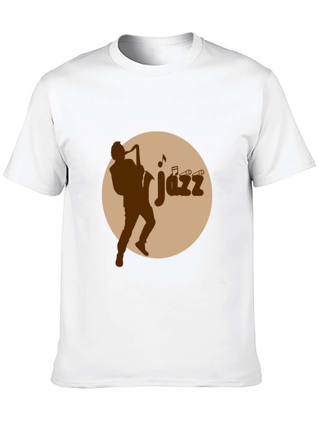 Jazz Musician Graphic Tee - Black