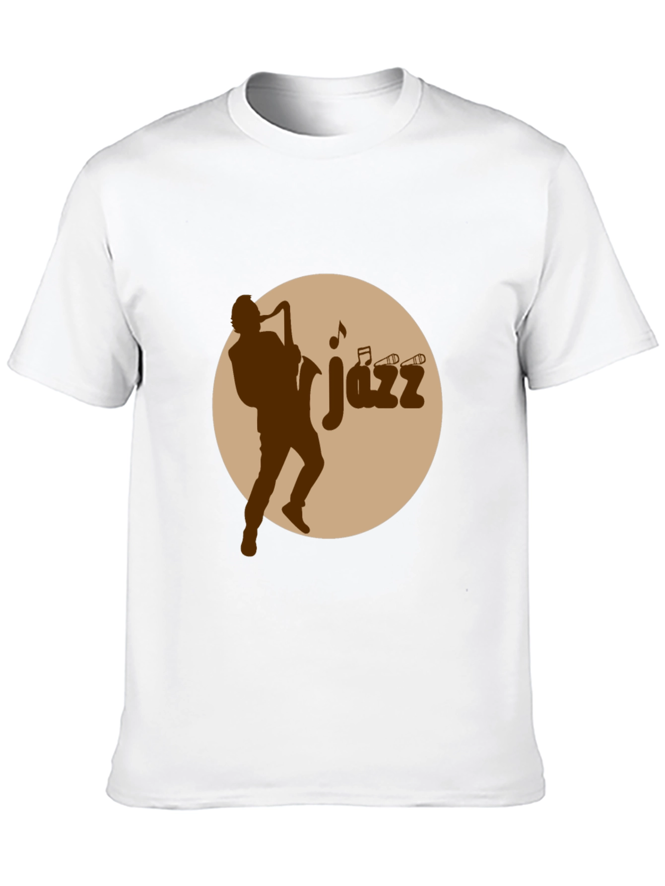 Jazz Musician Graphic Tee - Black