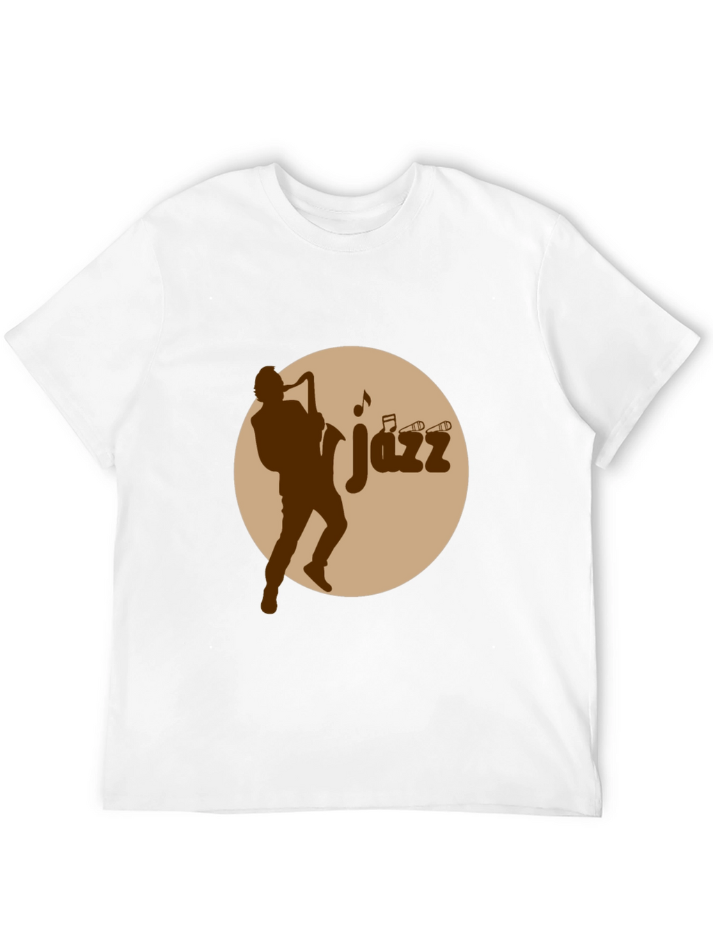 Jazz Musician Graphic Tee - Black