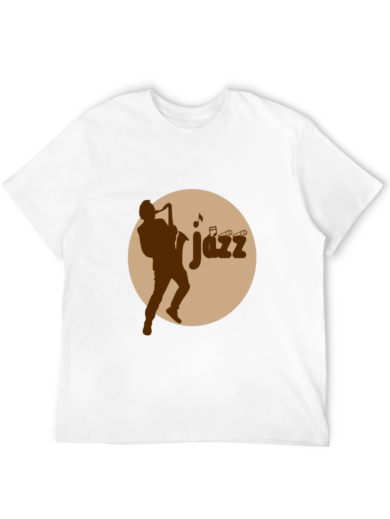 Jazz Musician Graphic Tee - Black