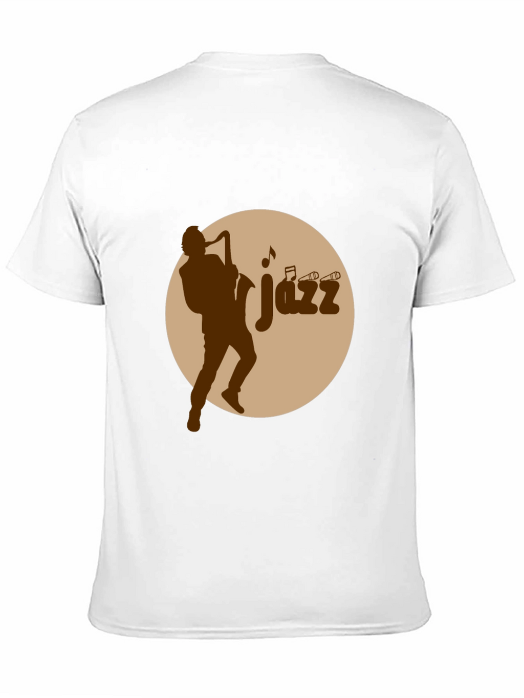 Jazz Musician Graphic Tee - Black