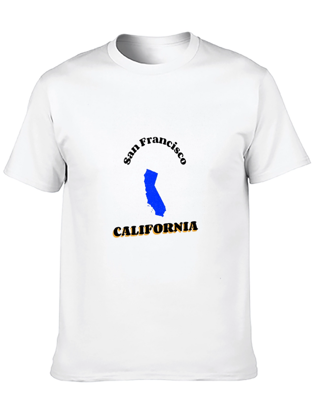 San Francisco California Black T-Shirt