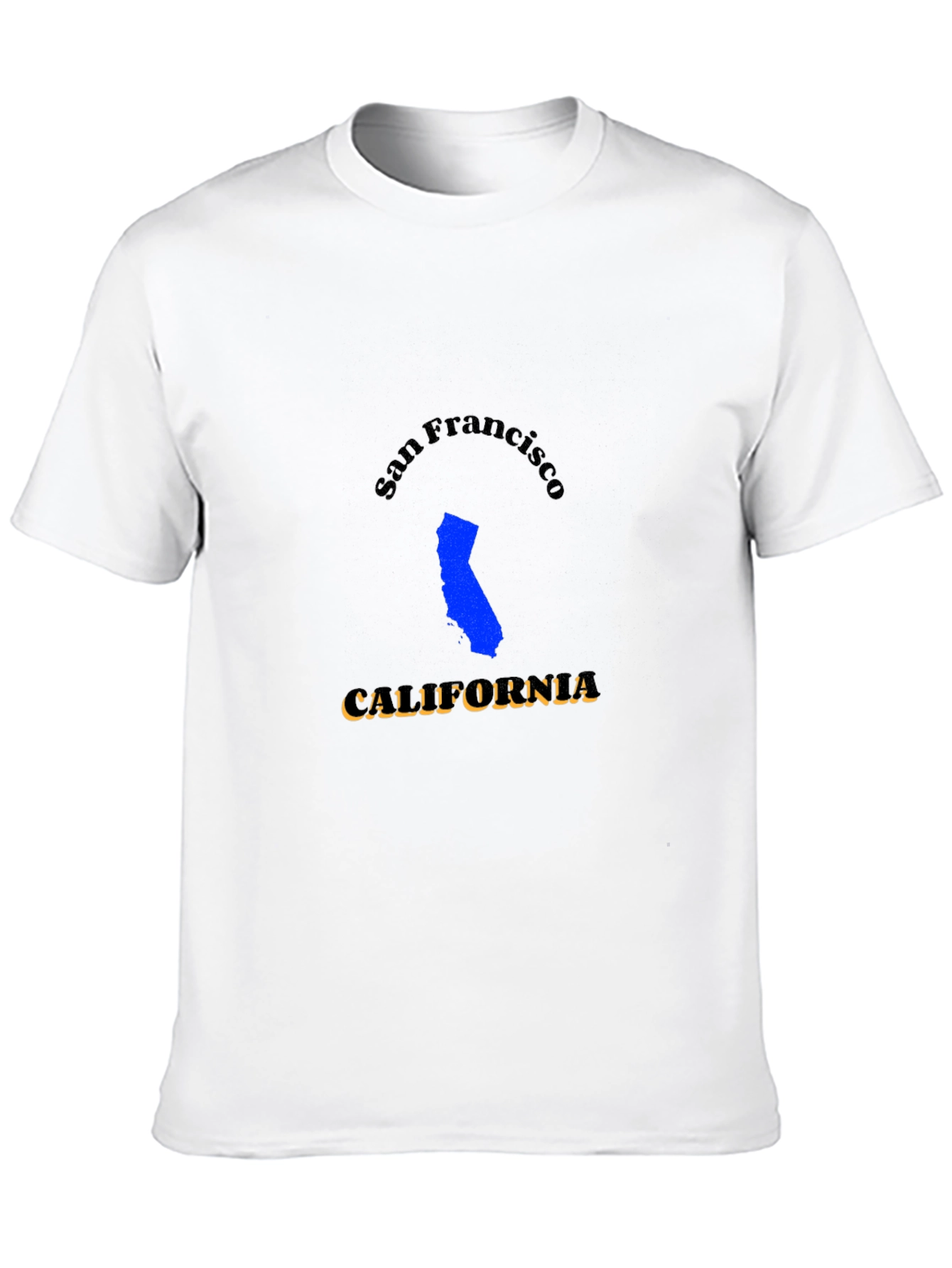 San Francisco California Black T-Shirt