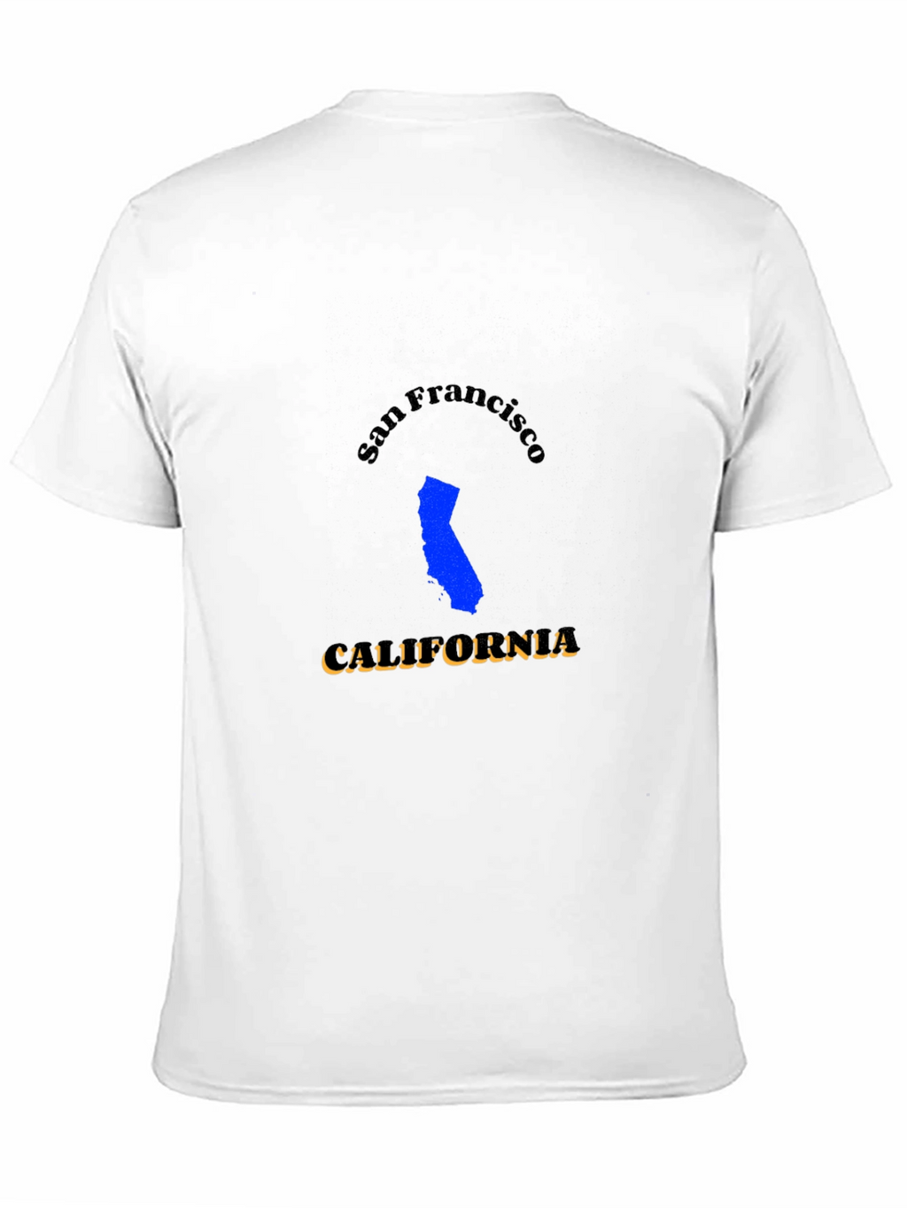 San Francisco California Black T-Shirt