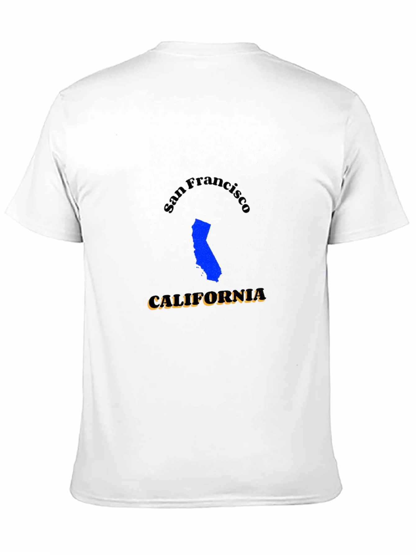 San Francisco California Black T-Shirt