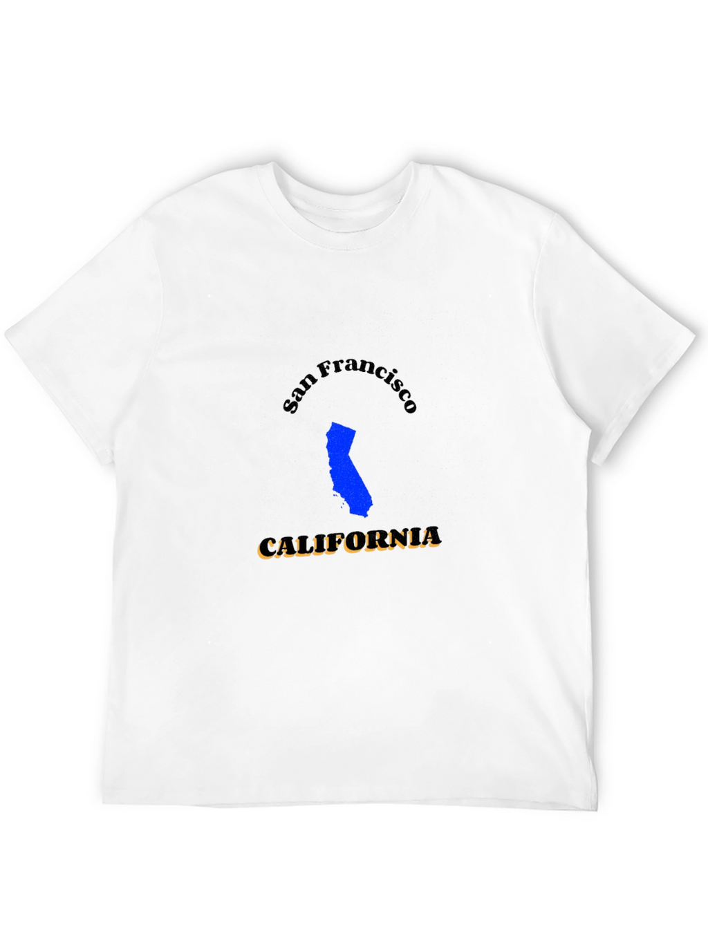 San Francisco California Black T-Shirt