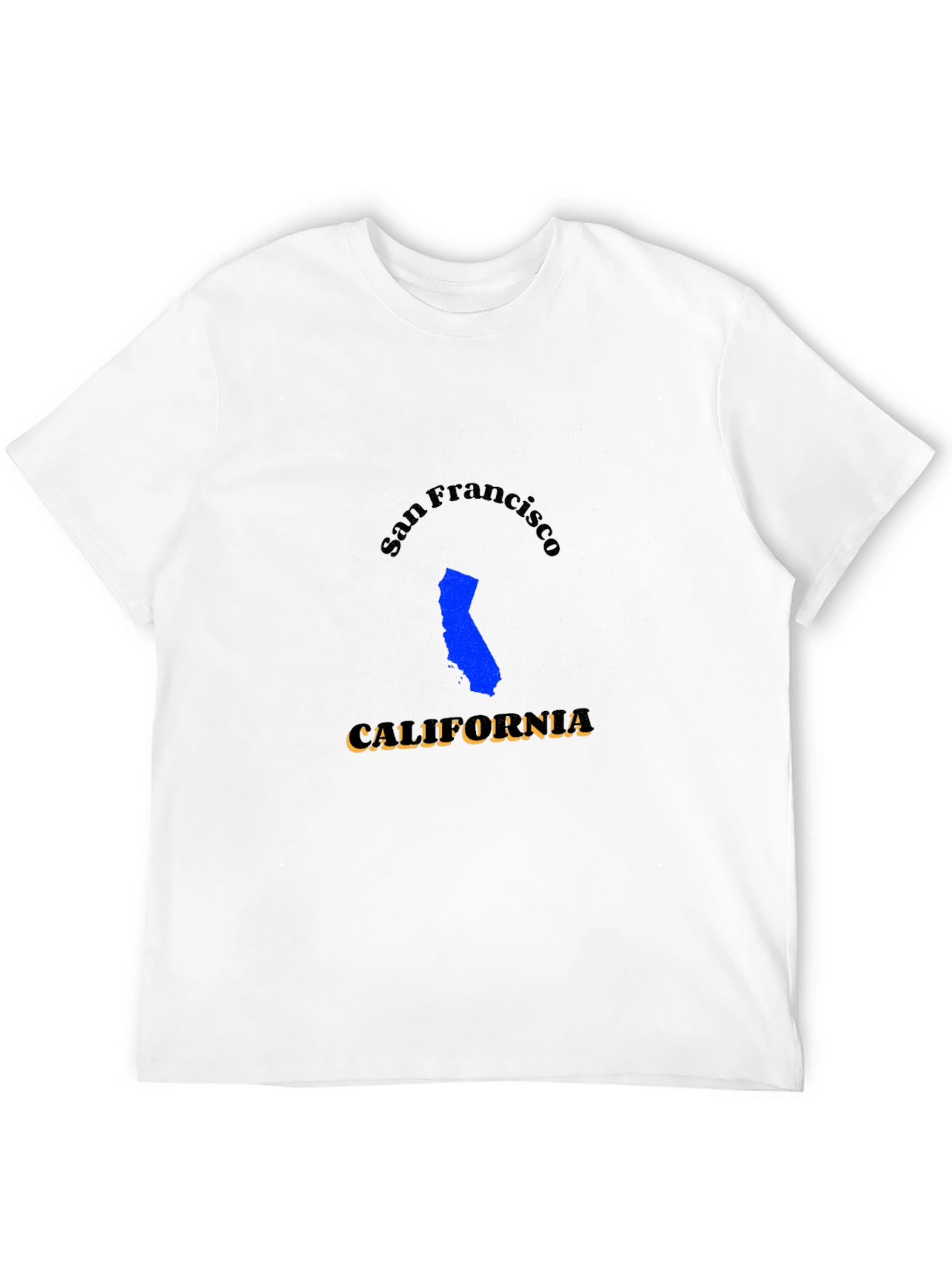 San Francisco California Black T-Shirt
