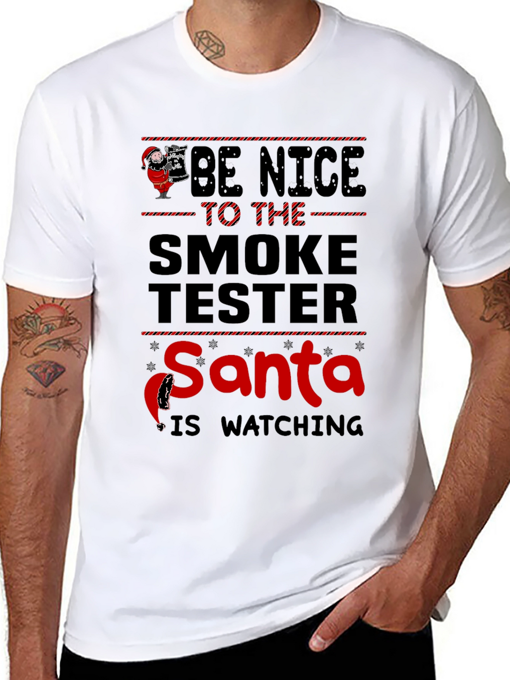 Be Nice to the Smoke Tester T-Shirt