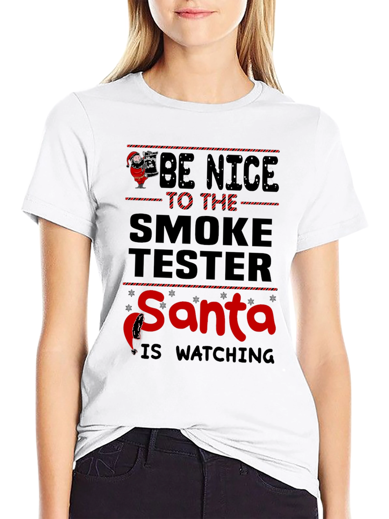 Be Nice to the Smoke Tester T-Shirt
